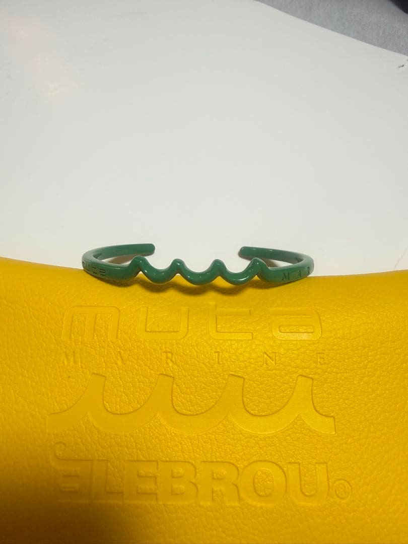 muta MARINE グリーンブレスレット【値下げ交渉受付中】