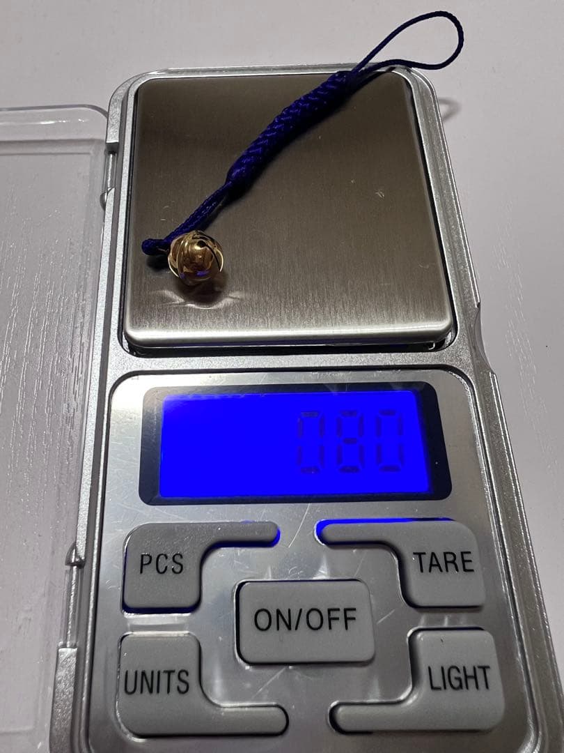 K18 鈴 根付けストラップ