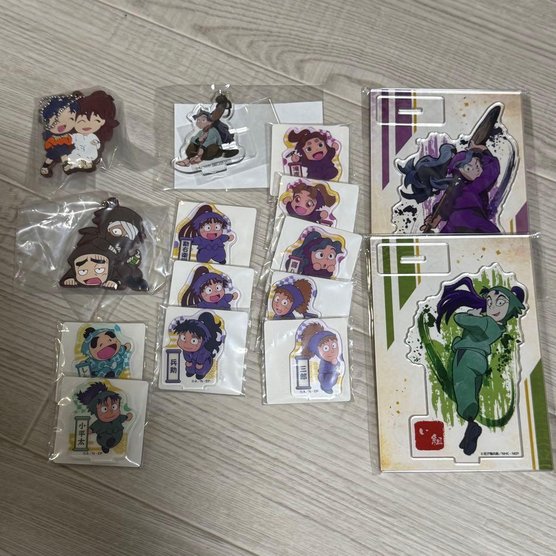 忍たま乱太郎　ほわぬい、アクスタ等まとめ売り