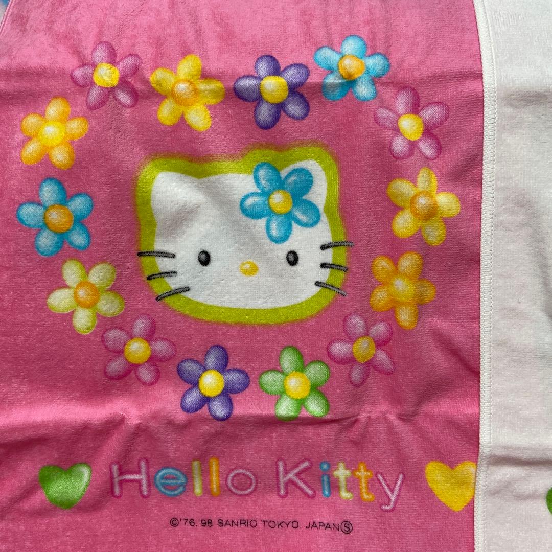 1998年製　カオハナキティ　フェイスタオル2枚セット激レア　新品未使用サンリオ