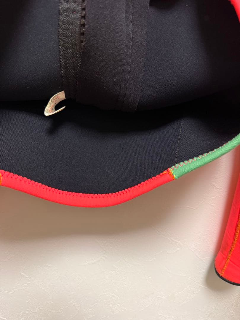 Bウェット 長袖タッパー ピンク/グリーン