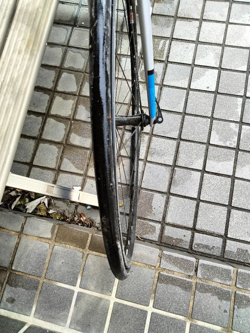 引取限定　TREK domane　シルバー　ブルー　サイズ５２ｃｍ