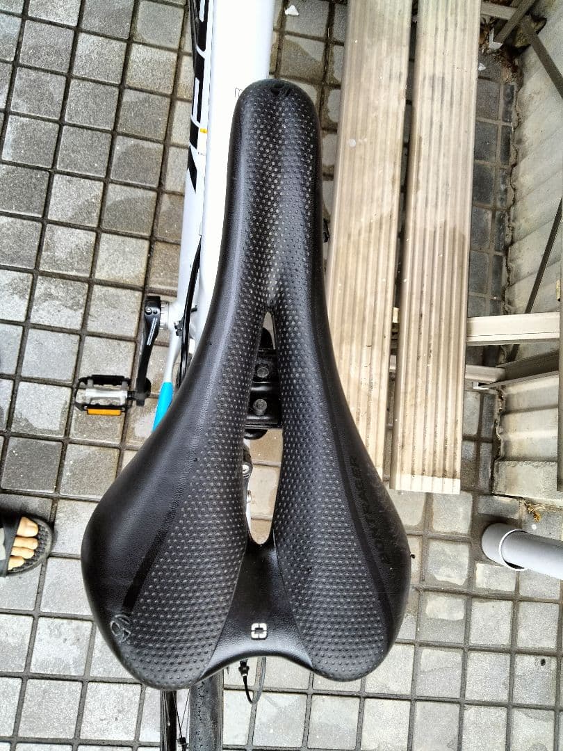 引取限定　TREK domane　シルバー　ブルー　サイズ５２ｃｍ