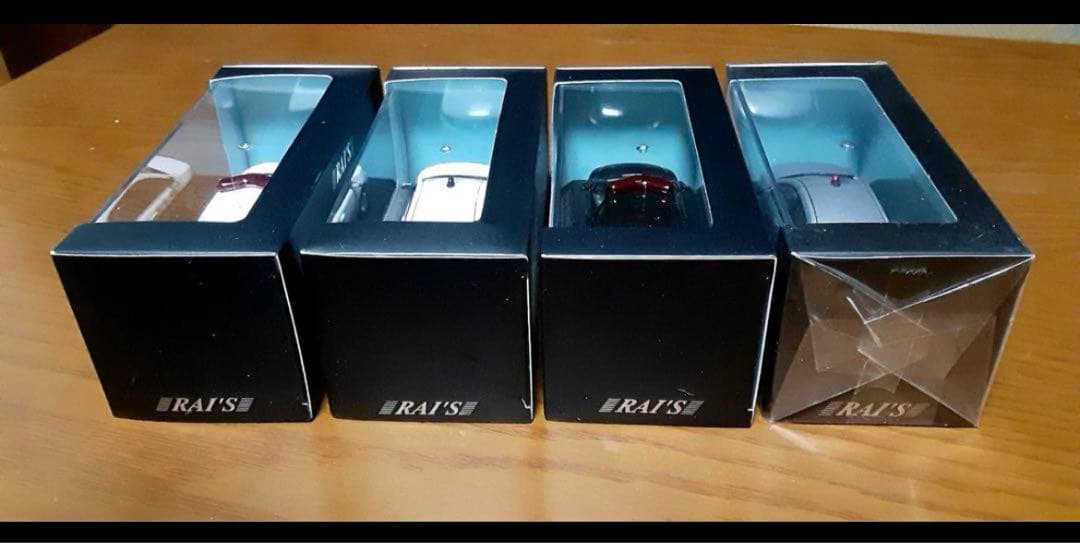 【パトカー4台セット】レイズ　トヨタ　アリオン　1/43