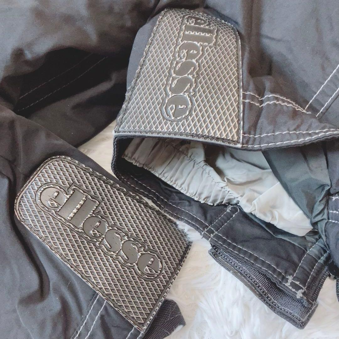 エレッセ⭕️スノボスーツ　ジャンプスーツ　スキー　つなぎ　希少　黒　ellesse