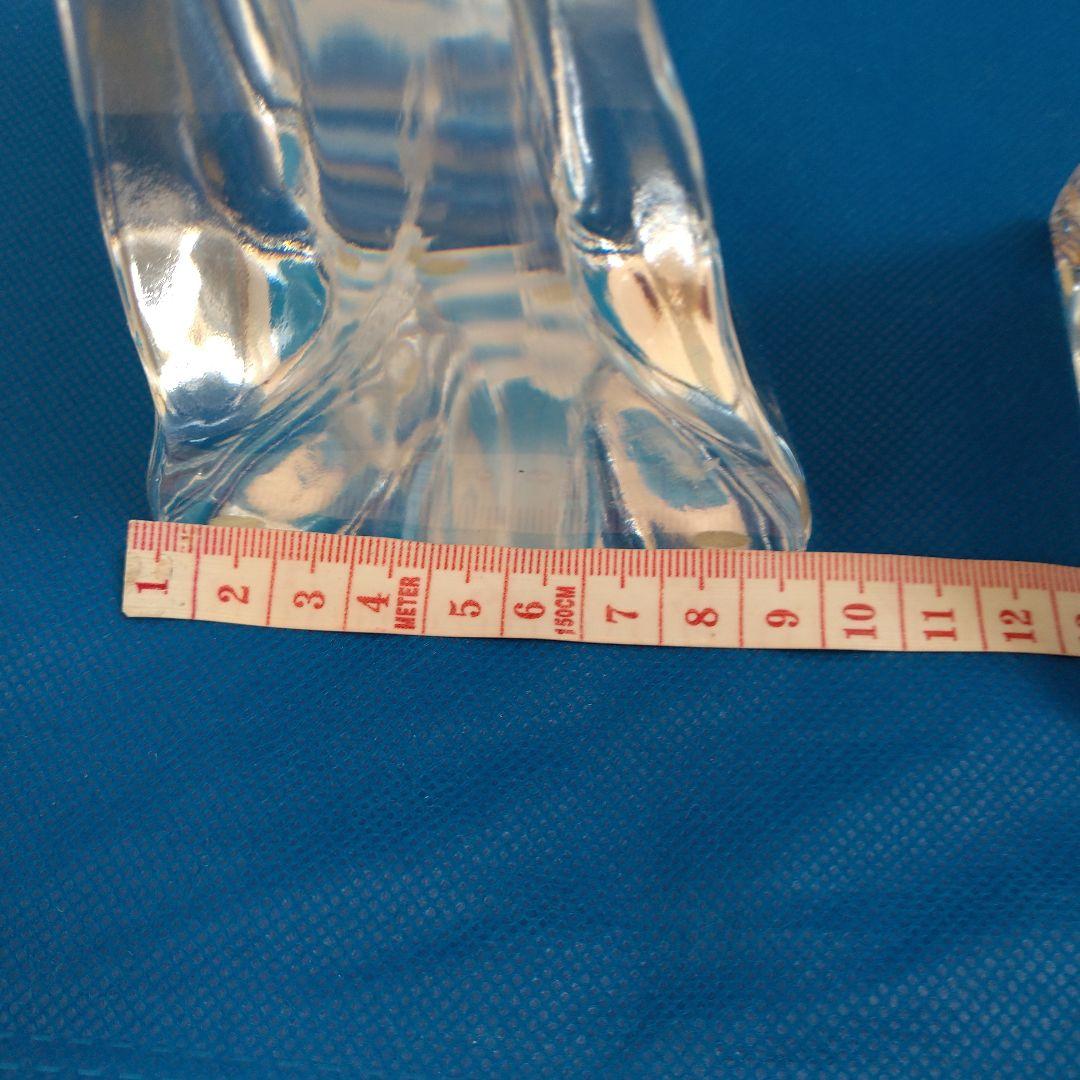 佐々木ガラス☆馬の形状のクリスタルガラス