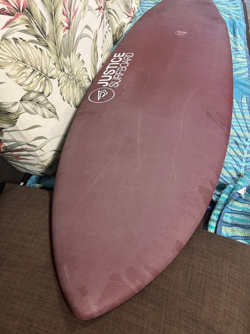 JUSTICE RAPTOR2 クロコダイルスキン ツインフッシュ サーフボード