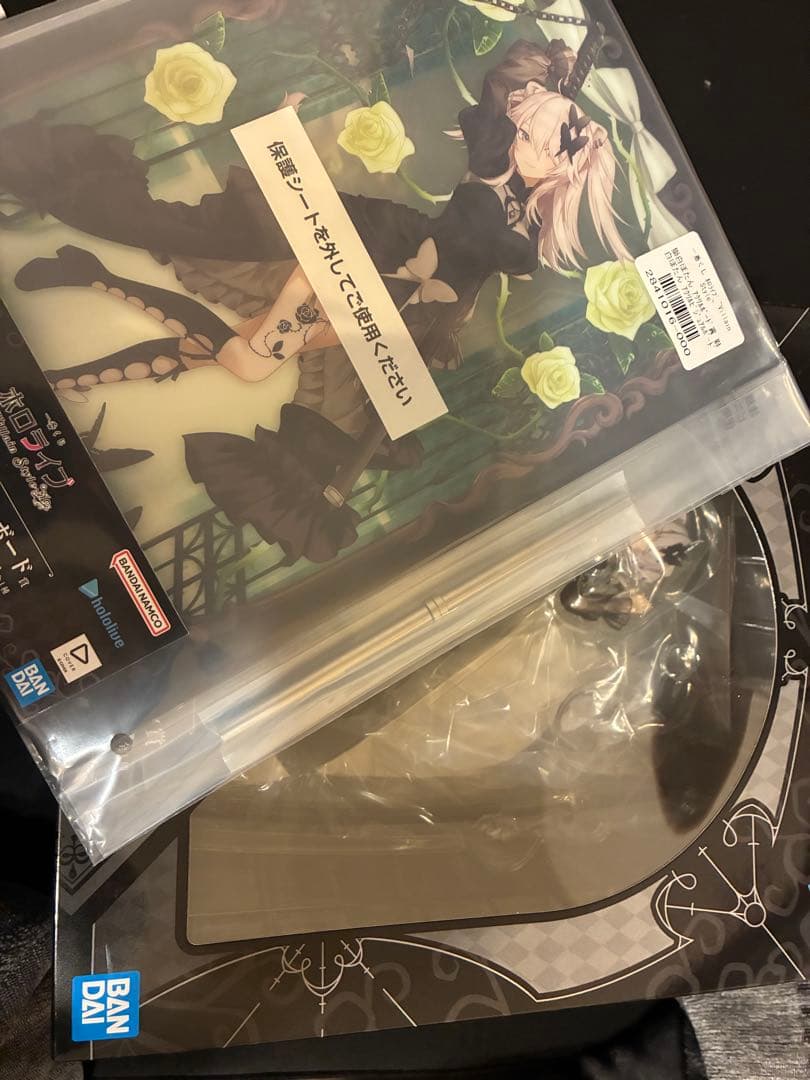 獅白ぼたん フィギュア アクリルボード