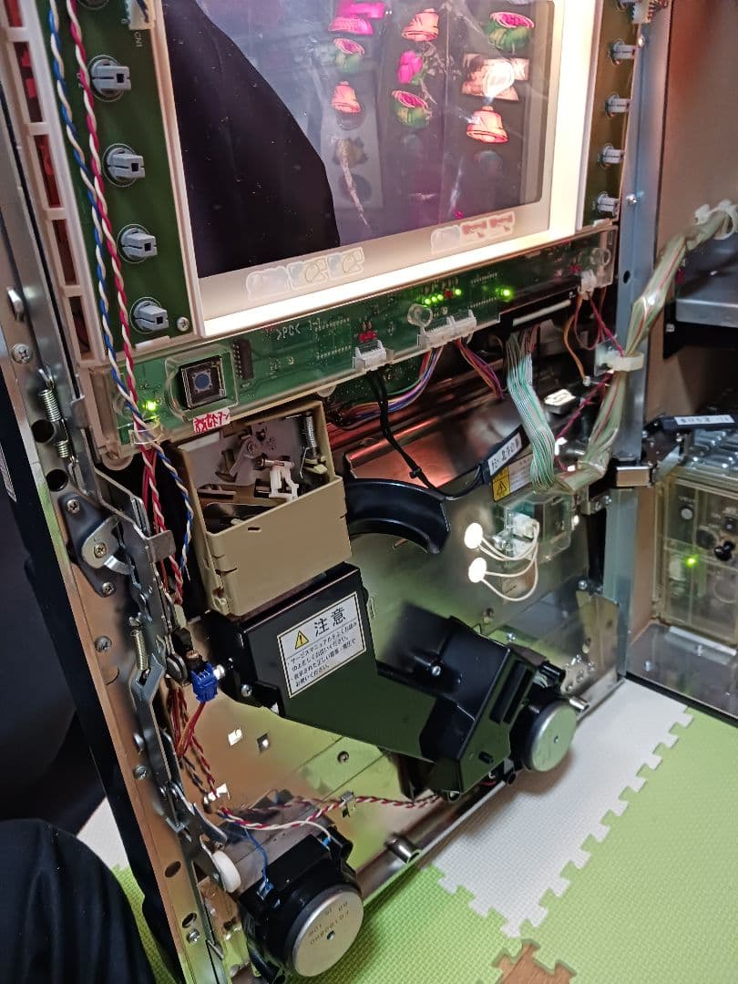 初代 リングにかけろ マキシマムホワイトパネル　パチスロ 実機 5号機 剣崎