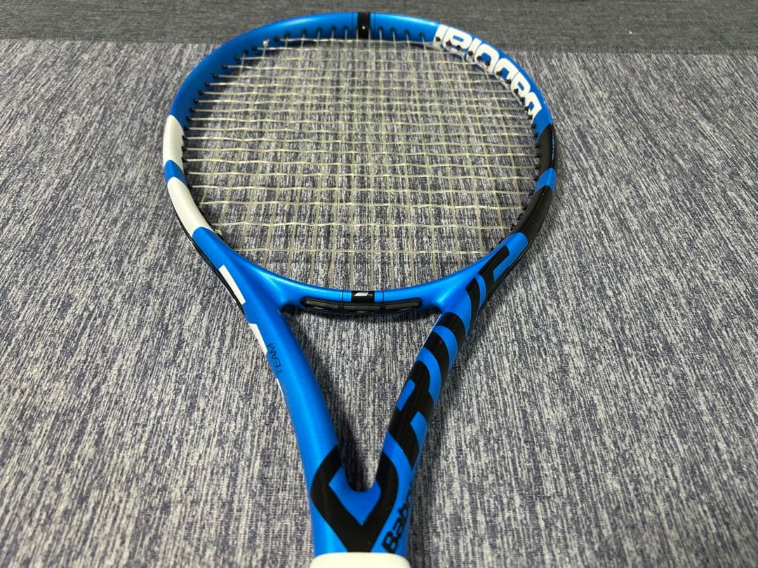 【新品ガット張上げ渡し】バボラ ピュアドライブ　TEAM グリップ1