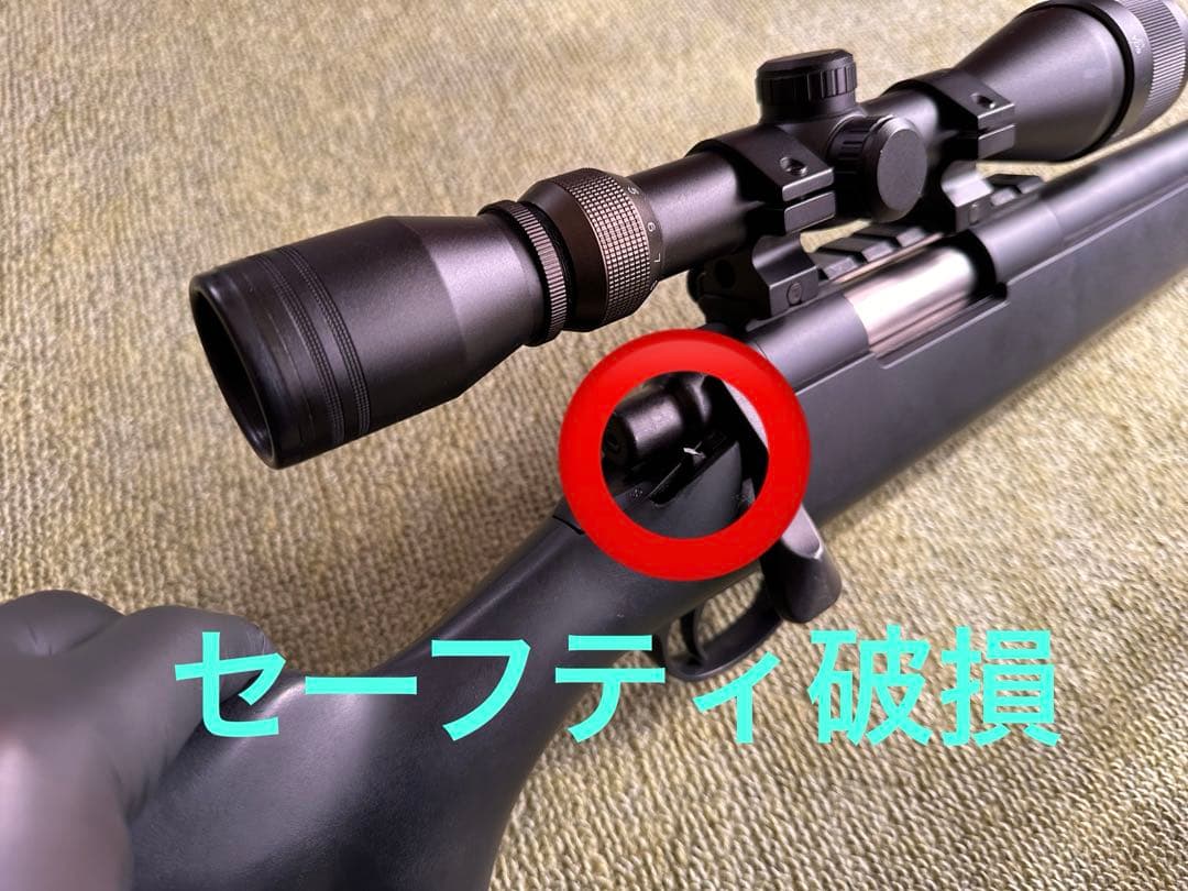 東京マルイVSR-10 エアコッキングライフル マルイ製スコープ付き