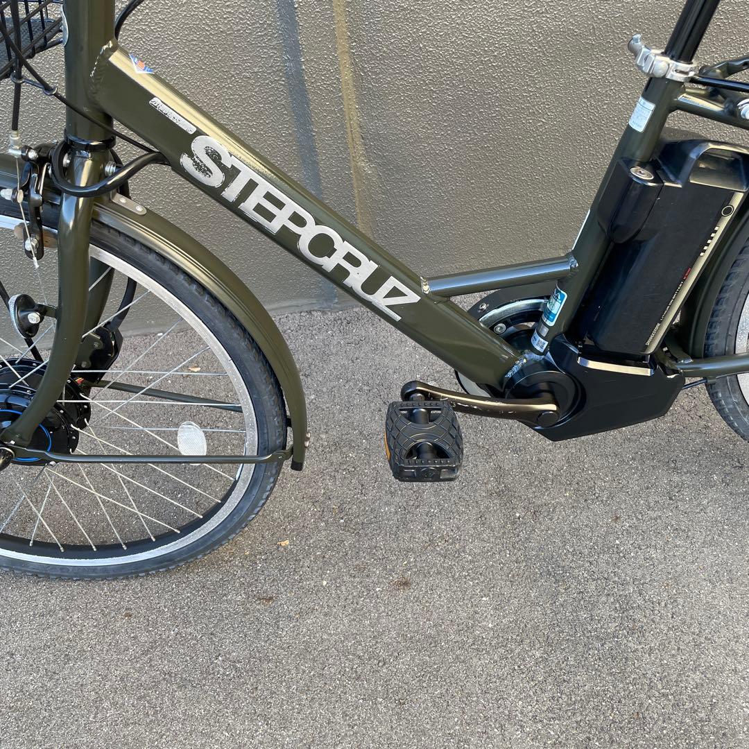 ブリヂストンアルベルト 電動アシスト自転車26インチ グリーン