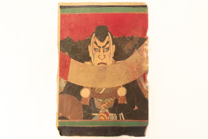 M▽豊原国周 歌舞伎十八番之内 勧進帳 木版画 浮世絵 錦絵 3枚揃 (212)