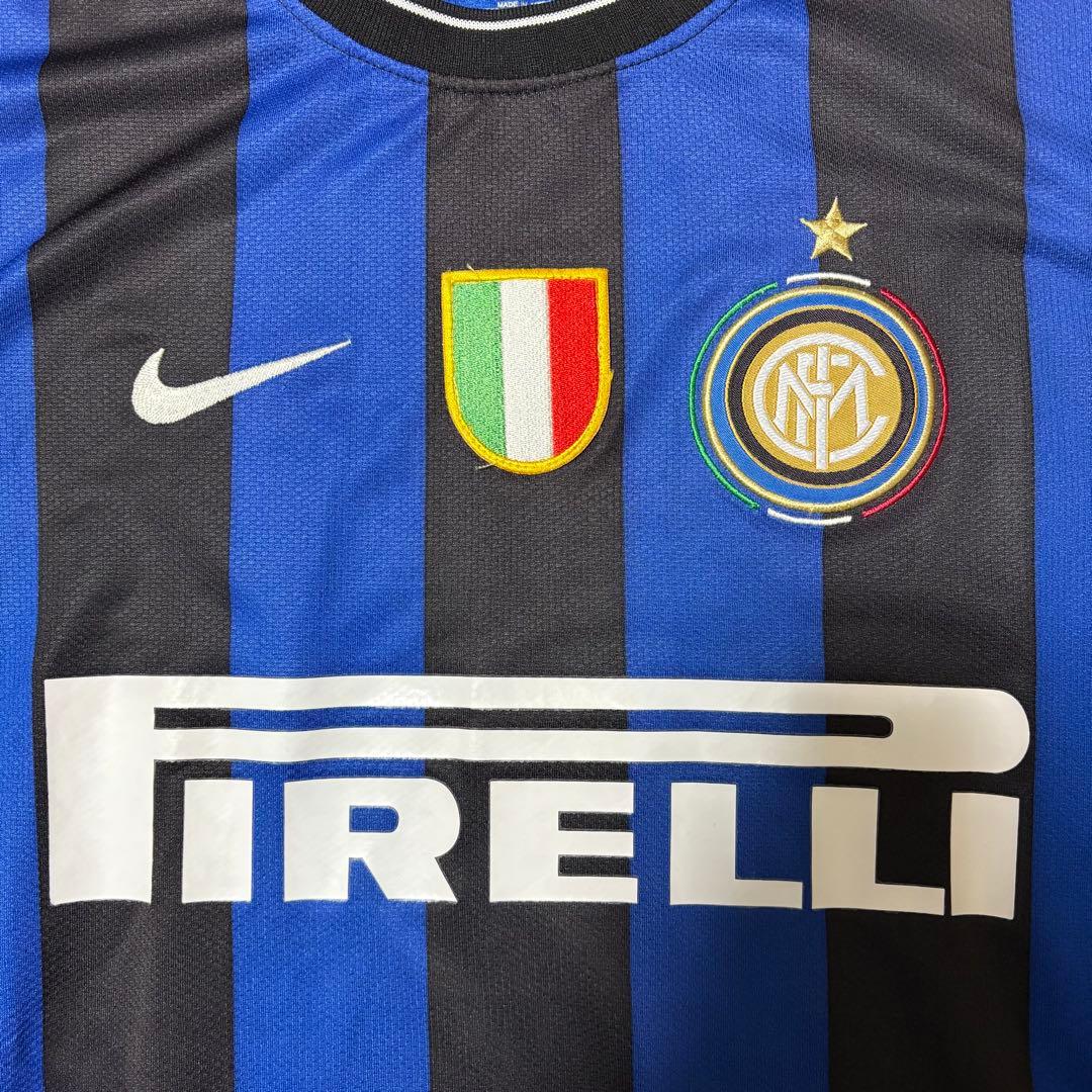 お*た様 インテルミラノ　09/10ホーム　No.22ディエゴミリート　XLサイ