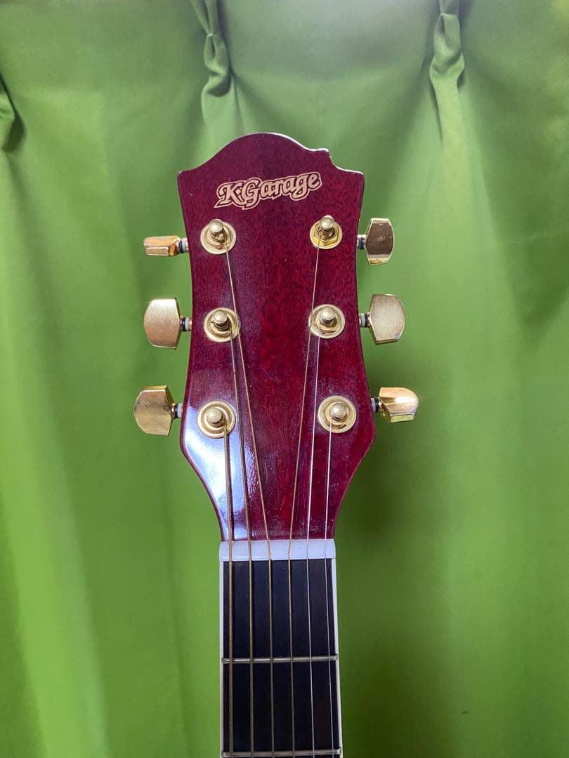 メ*1様 極上美品　ハミングバードK Garage エレアコ　音出し良好　アコギ