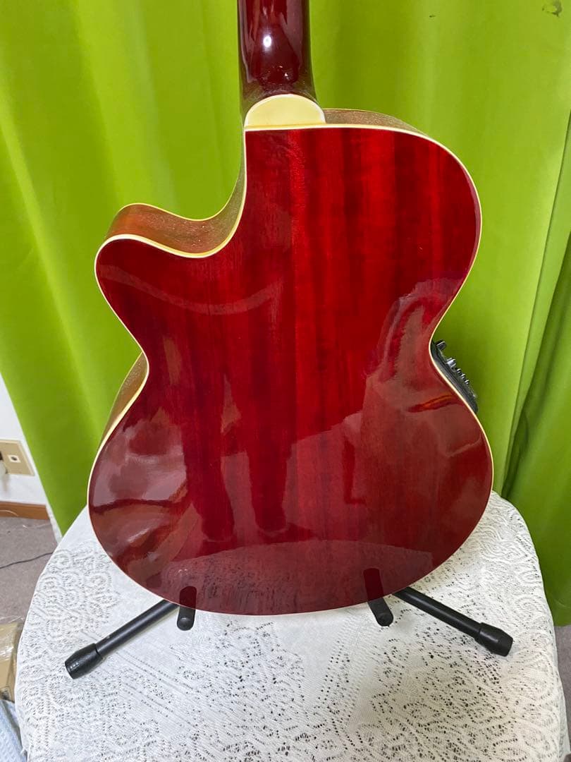 メ*1様 極上美品　ハミングバードK Garage エレアコ　音出し良好　アコギ