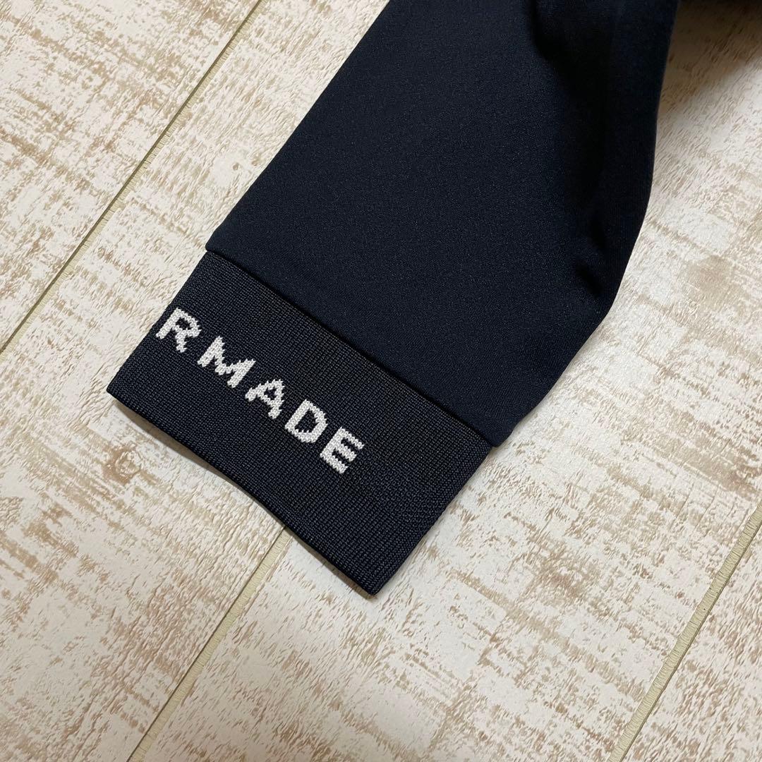 新品 テーラーメイド 長袖 パーカー 保温 胸ロゴ ネイビー Mサイズ