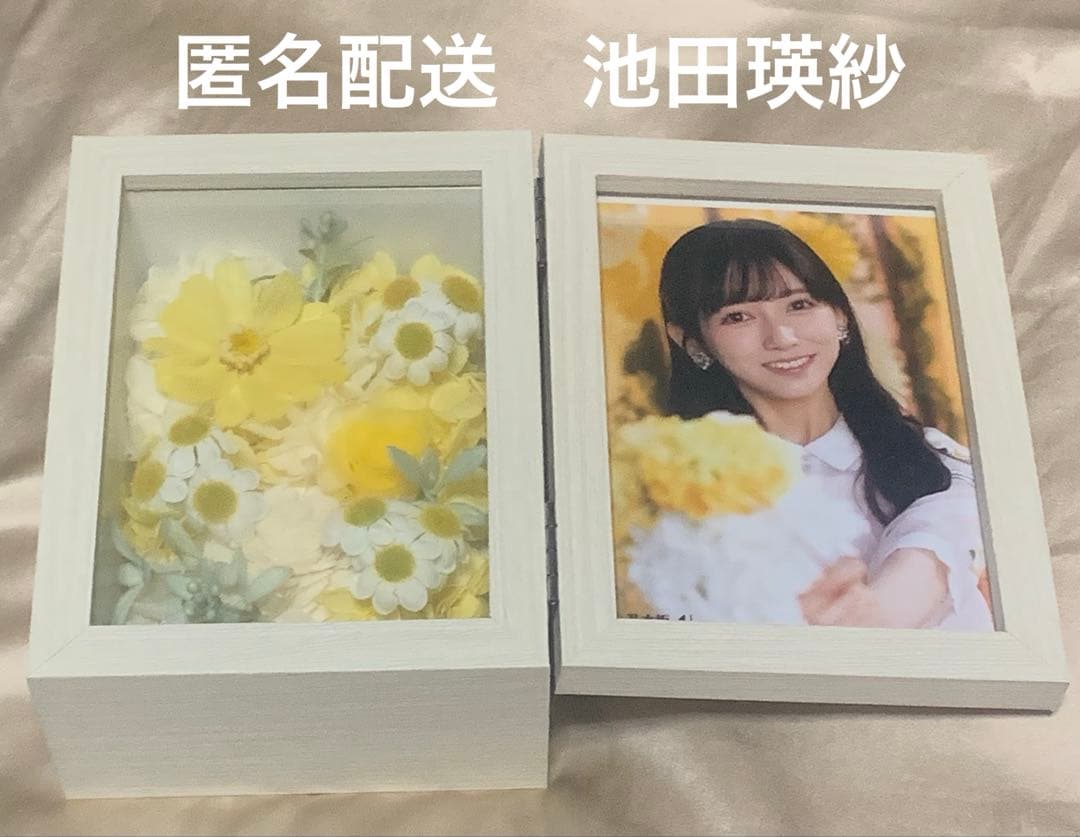 池田瑛紗　乃木フェス　フラワーボックス　直筆サインなし　乃木坂46