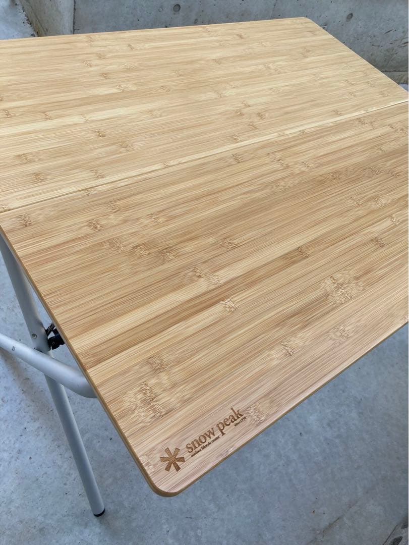 スノーピーク ワンアクションテーブル竹 (LV-010TR) テーブル