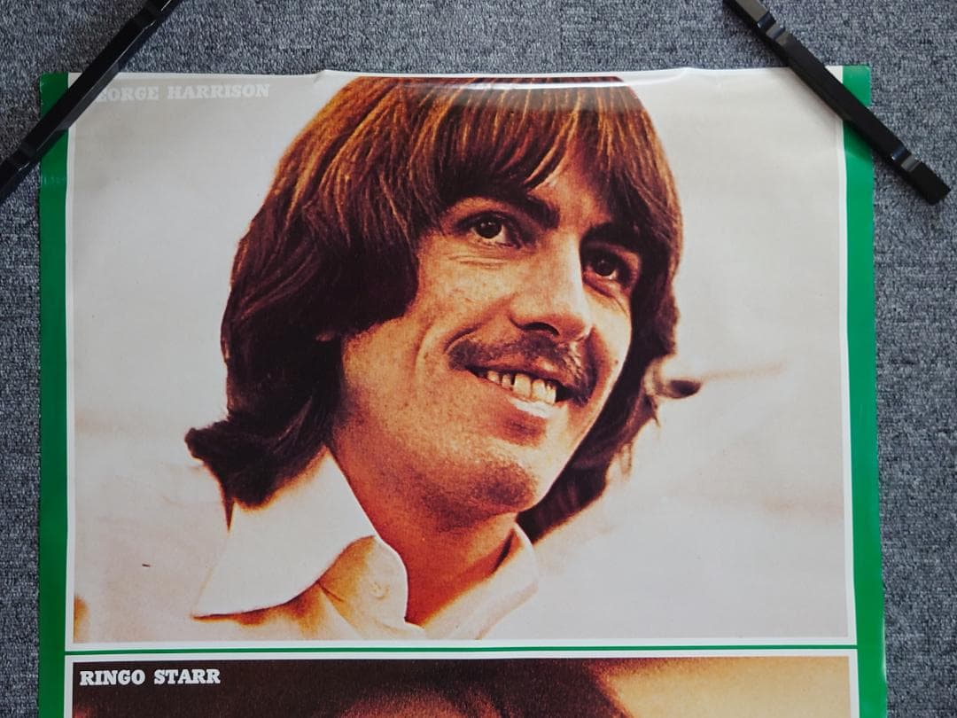 【未使用】 ビートルズ 2枚組 ロングタイプ ビッグポスター 店舗用 レア 希少