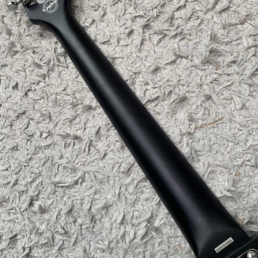 美品 Epiphone エピフォン レスポール SL ブラック 軽量ギター