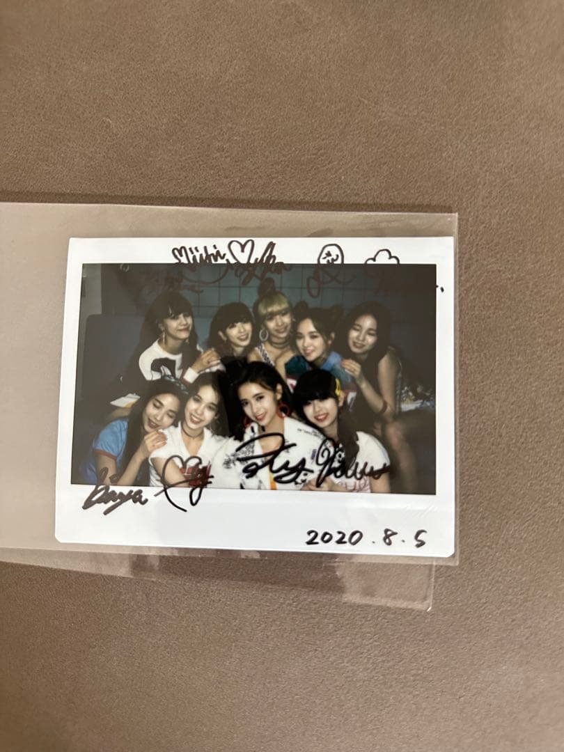 NiziU 直筆サイン 全員分 チェキ Spotify 懸賞