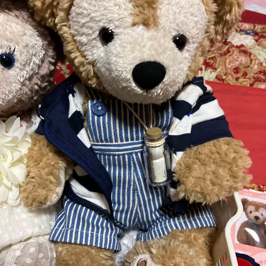 ダッフィー シェリーメイぬいぐるみと衣装セット