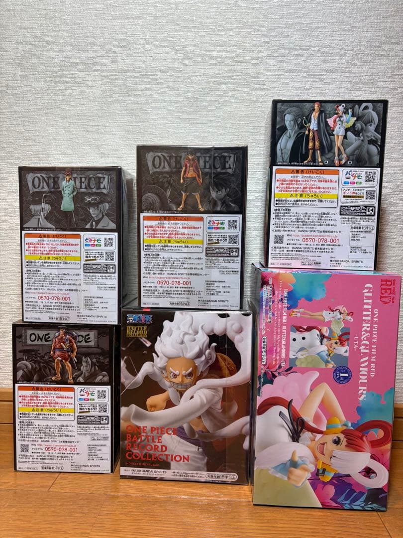 ワンピースフィギュア　8個