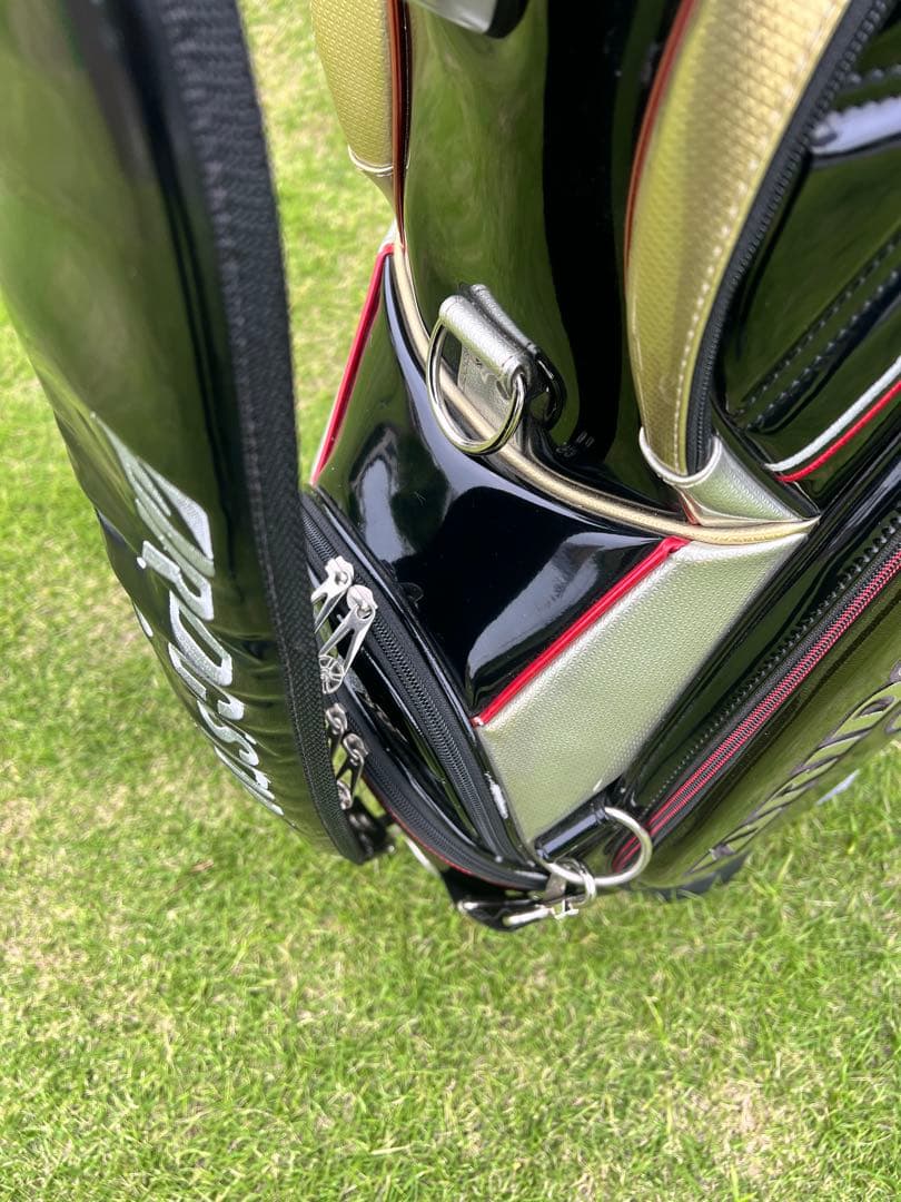 BRIDGESTONE GOLF キャディバッグ ブラック/レッド