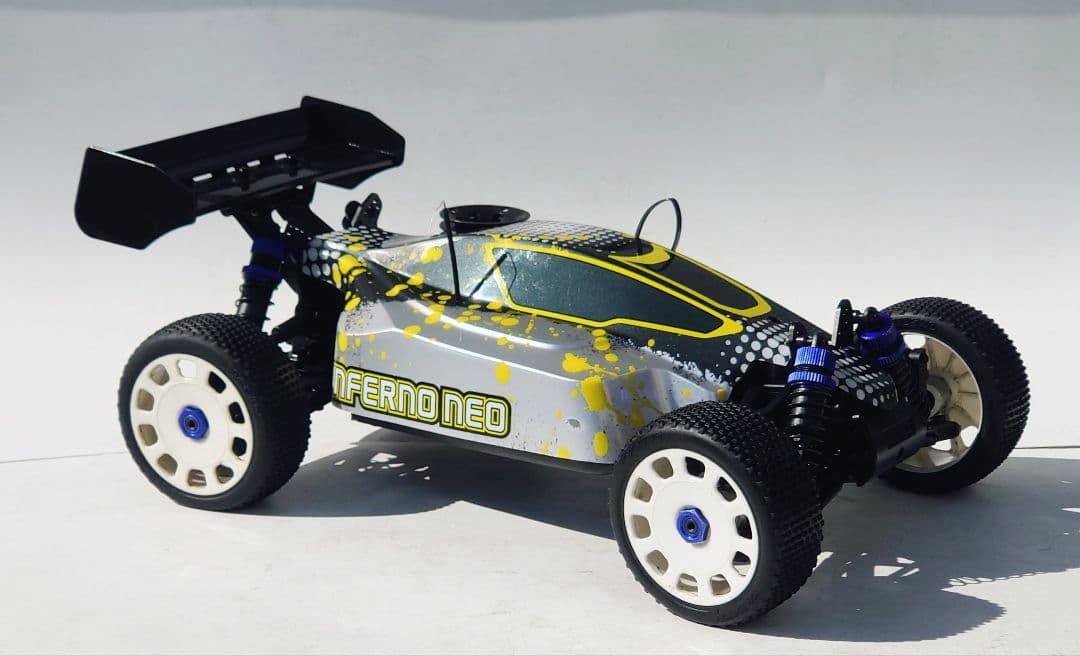 【動作確認メンテ済】美品！京商 Inferno Neo 1/8GP レディセット