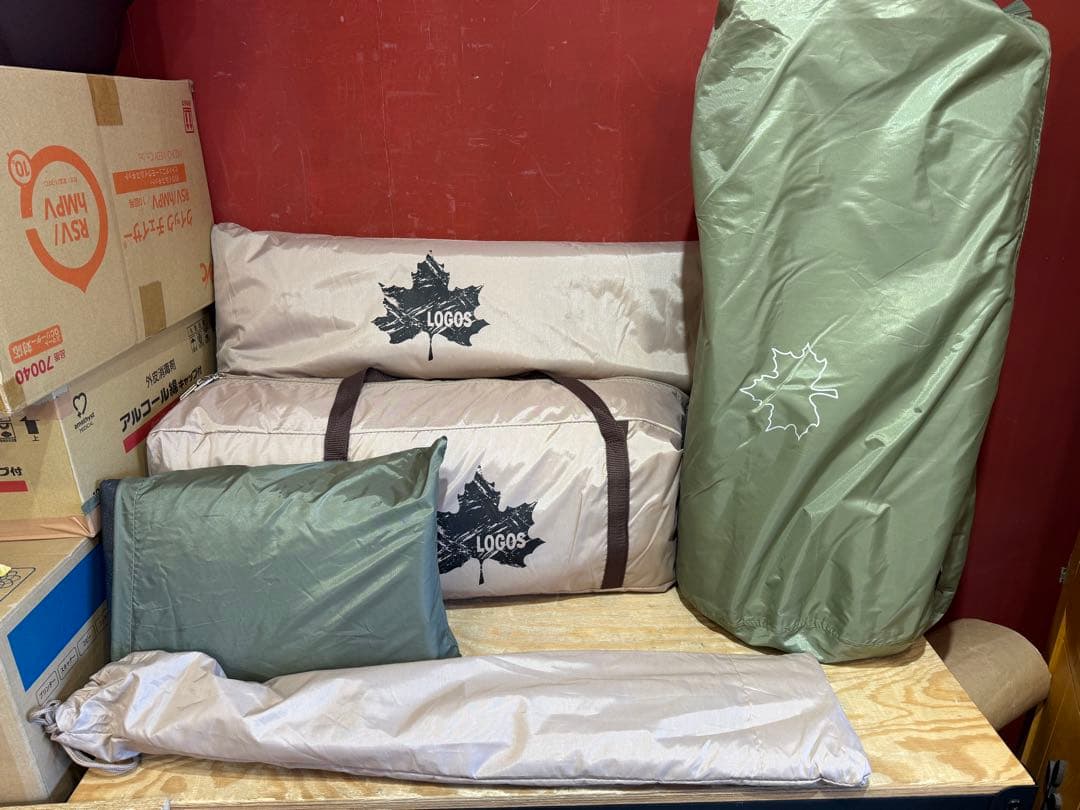 ロゴス テントチャレンジセット Trad Tepee Tarp 350-BJ
