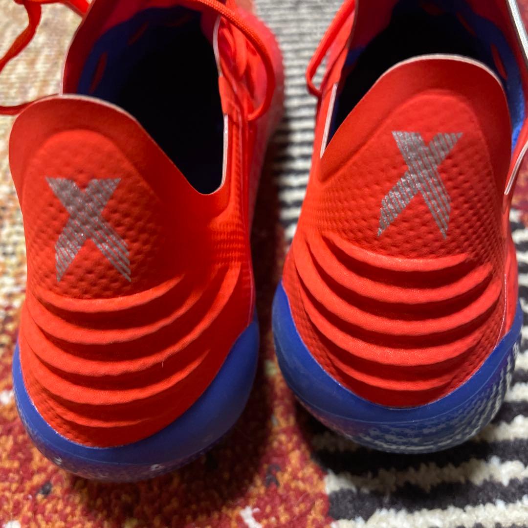 岩崎 悠人選手サイン入り アディダス エックス 18.1 FG/AG(レッド)