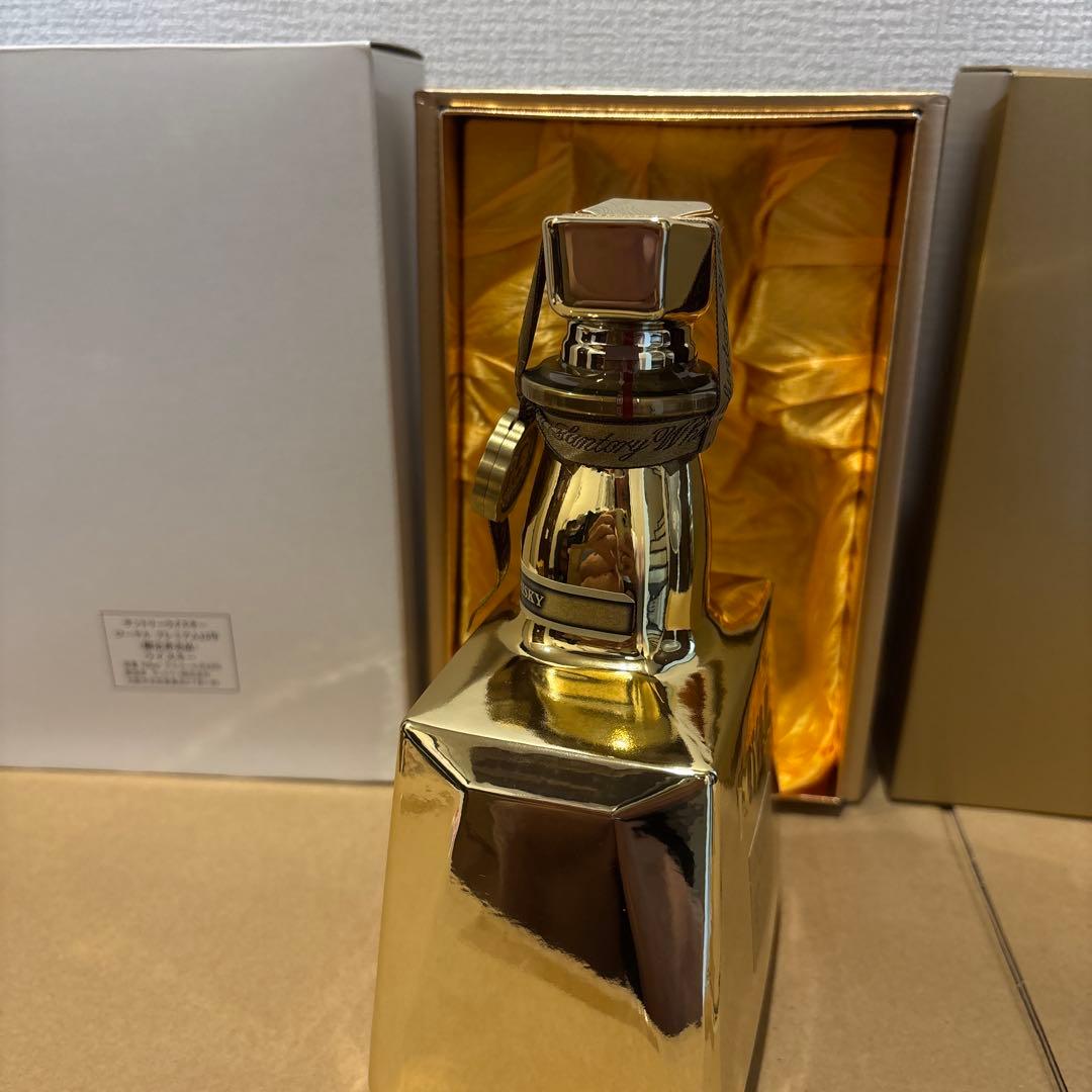 ＜非売品＞　サントリーウイスキーローヤルプレミアム15年　ゴールドボトル　箱付き