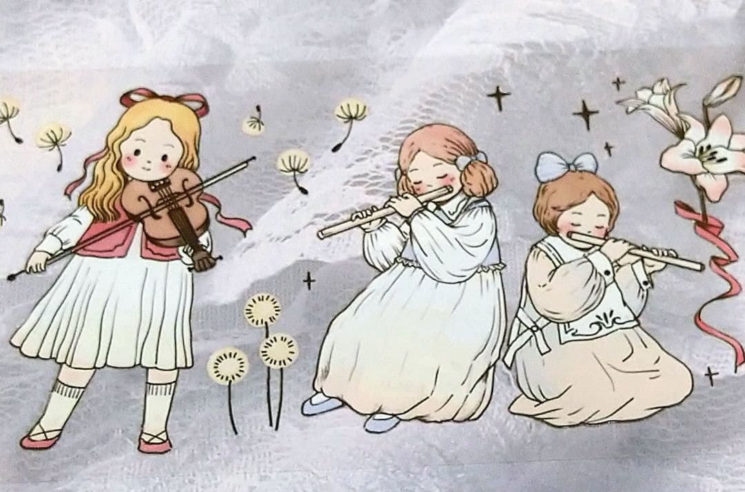 J596＃森林演奏家(PET)纯情男友切り売り海外人物マステ女の子