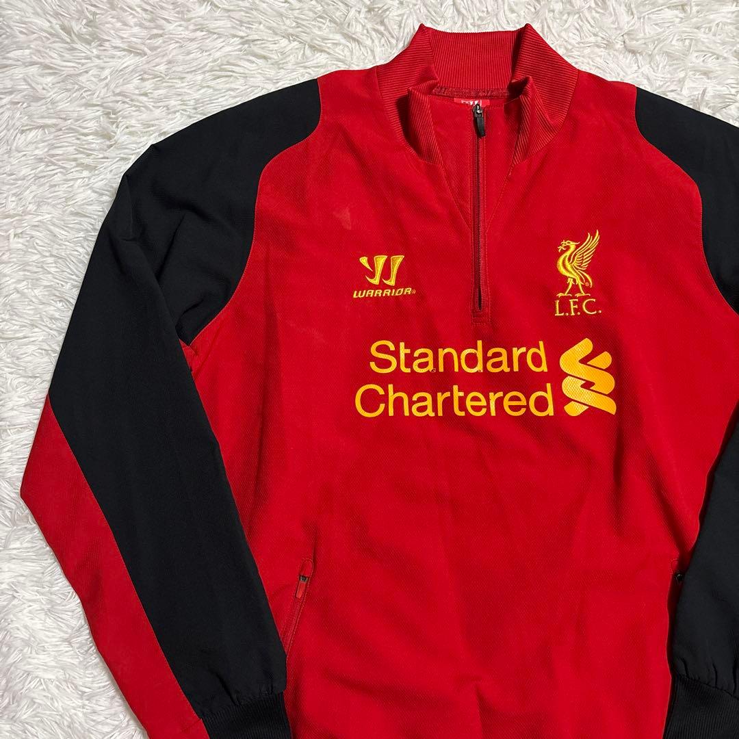 リバプールFC 12/13 warrior トレーニングウェア ハーフジップ