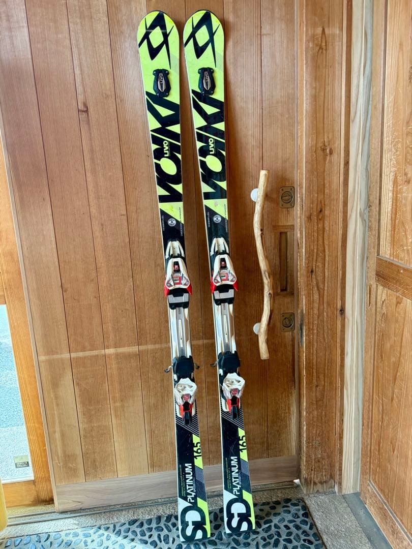VOLKLスキー板　プラチナムSDスピードウォール 165cm 中古品