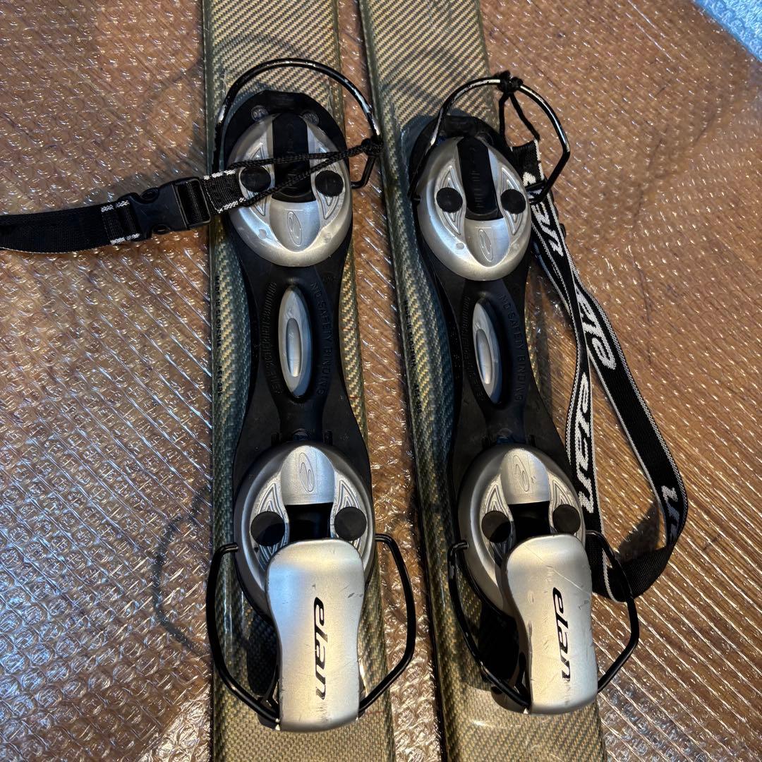 メンズ　ショートスキー　ファンスキーセット　elan 26-26.5ｃｍ