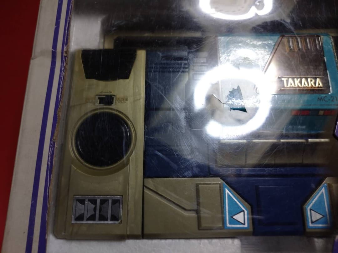 激レア!中古品ミクロマン ミクロチェンジシリーズ サウンド戦士 ラジカセロボ