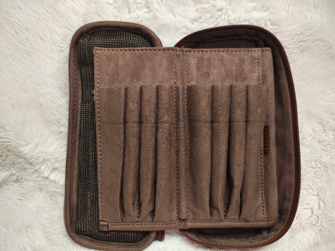 SEASAR　OctFold ペンケース カルロスナイロン　ブラウン