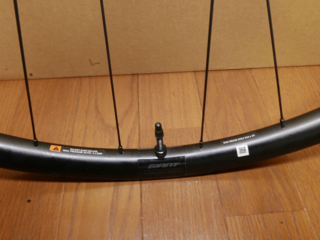 GIANT PX2 チューブレス グラベルDISCホイール ガラスコーティング済