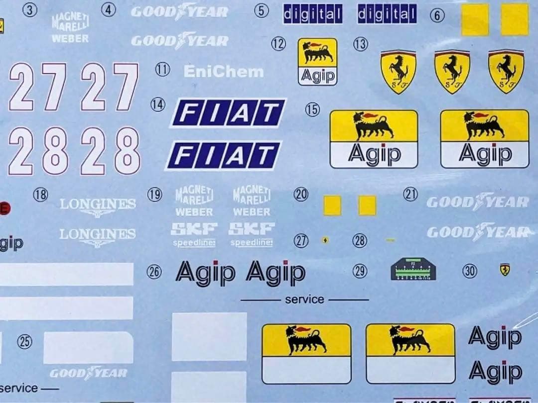 フジミ 1/20 フェラーリF187-88C 1988年 モンツァ仕様