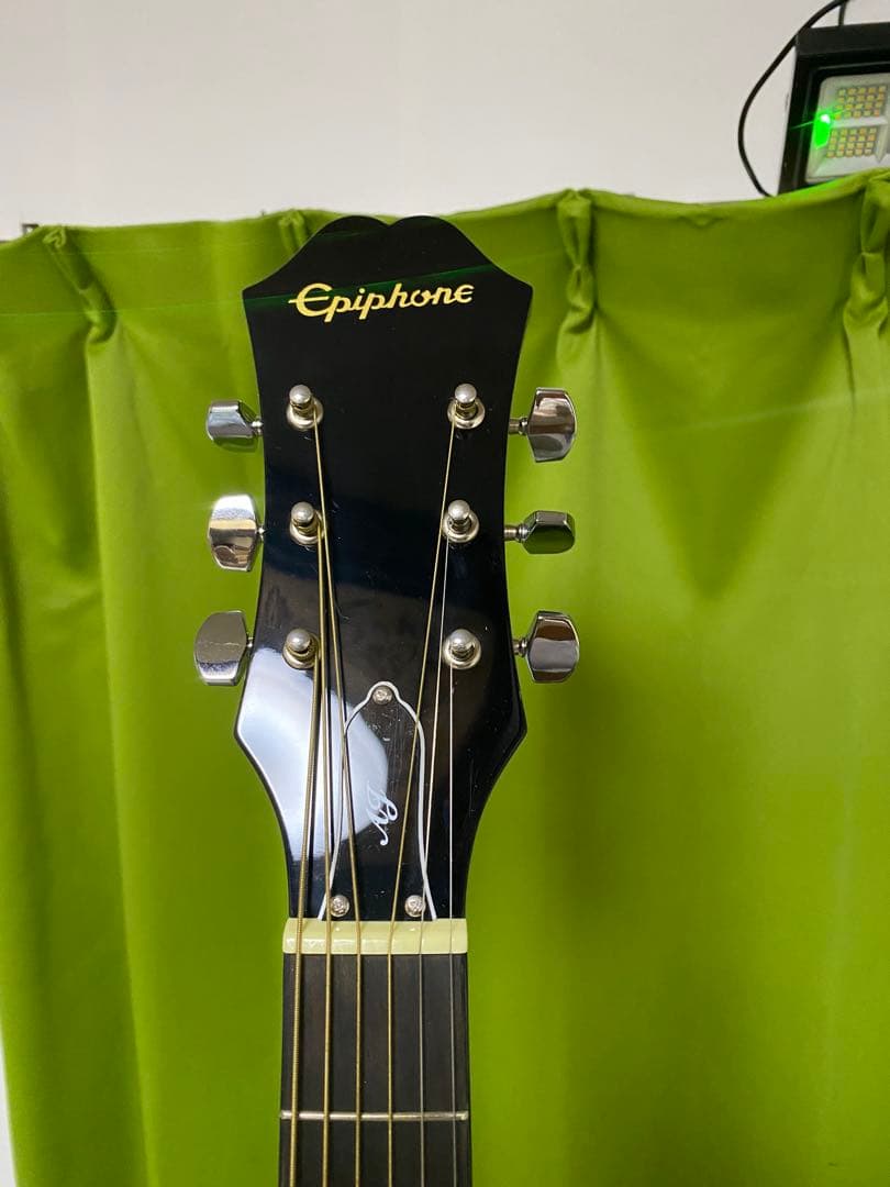 極上美品　気分はジョンレノン　エピフォンAJ100CE エレアコ　音出し良好！