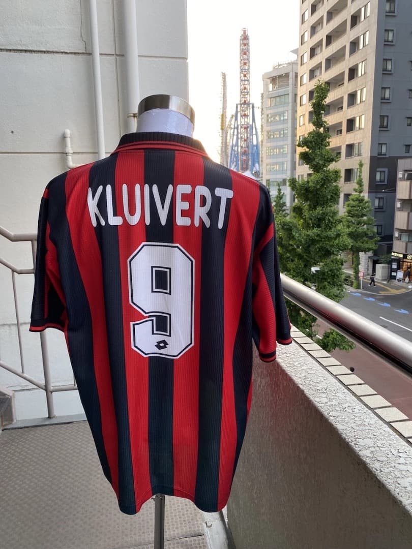 ACミラン 97/98 ホーム ユニフォーム #9 クライバート 選手仕様