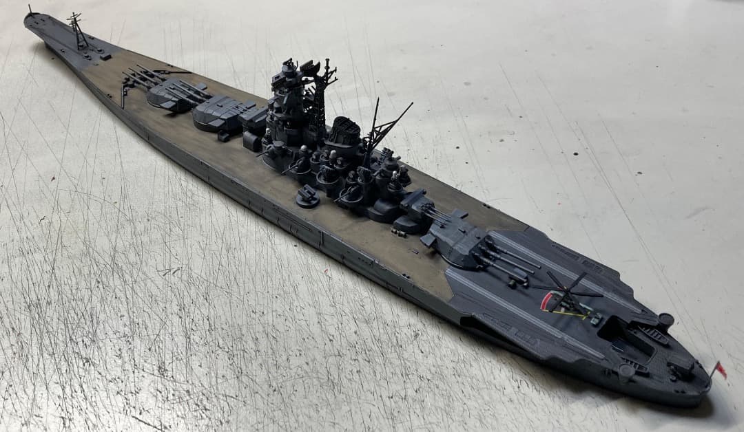 1/700　戦艦大和　近代化改修　架空史