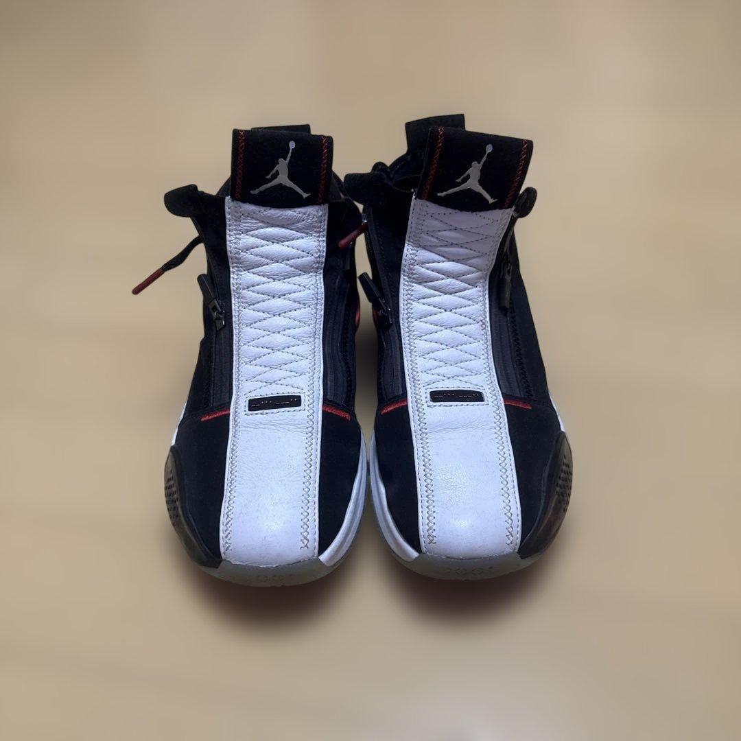 Jordan35バスケットボールシューズ 黒/白/赤