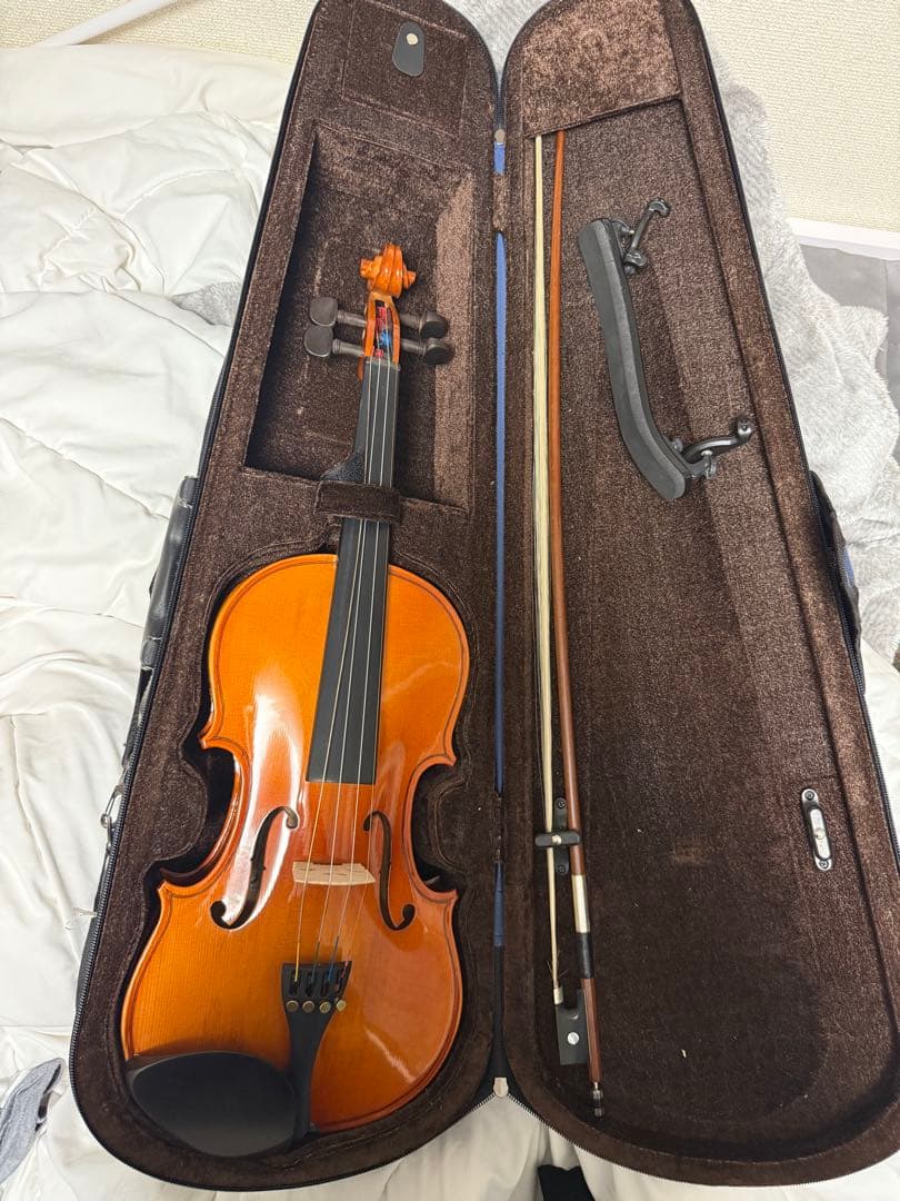 バイオリンセット ケース＆弓付き 初心者向け練習用