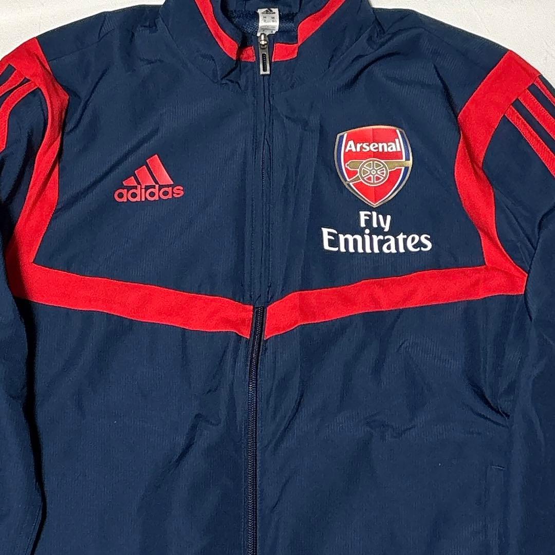 adidas アーセナル プレゼンテーショントラックトップ Mサイズ　ネイビー