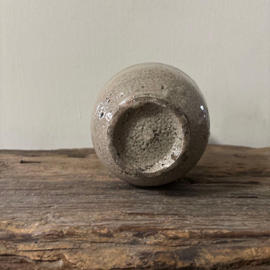 李朝瓶　徳利　花入　盤口　朝鮮古陶磁.古道具.骨董.アンティーク.井戸脇