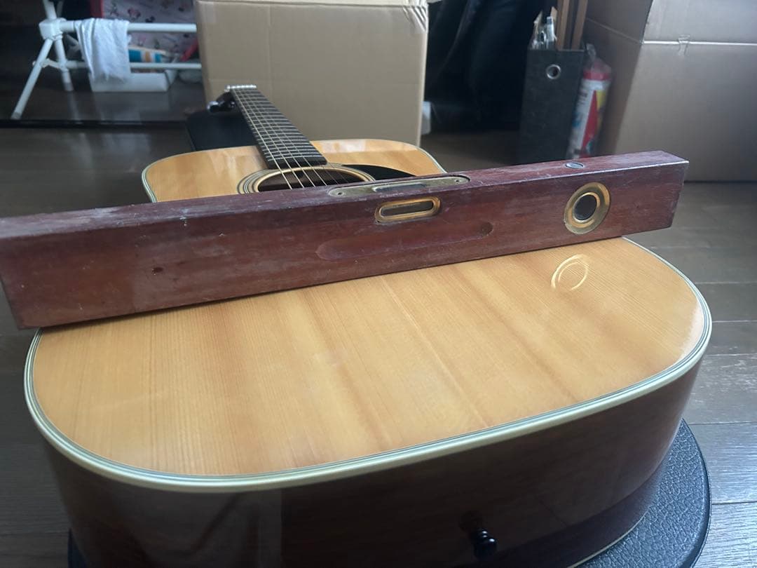 【美品】Kawai Custom アコースティックギター　ハードケース付き