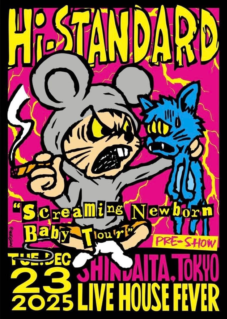 R*D様 Hi-STANDARD 新代田FEVER 限定 ポスター ハイスタ A